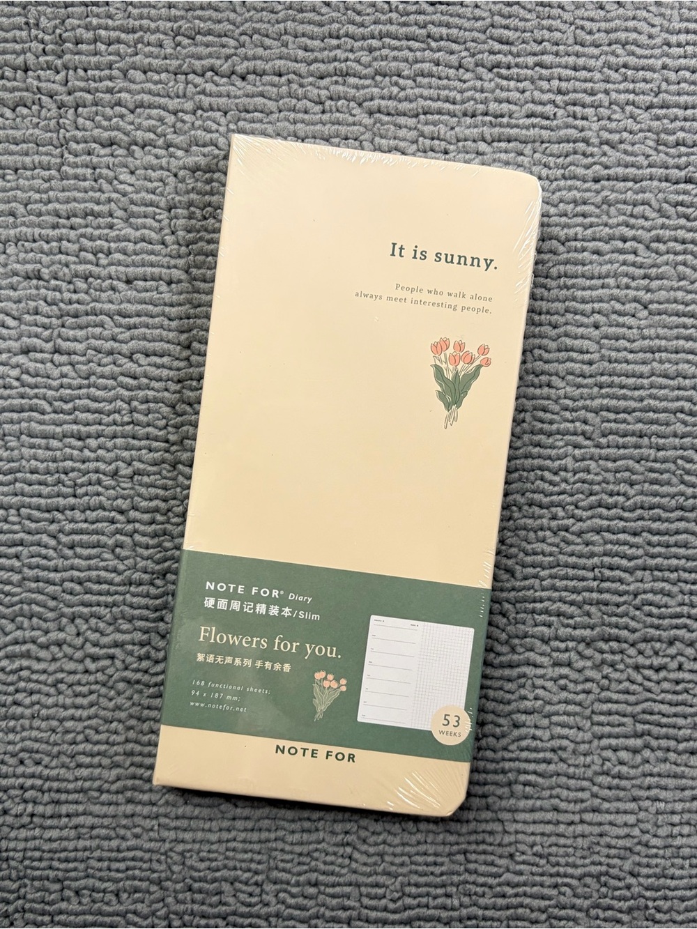 Weeks Planner / Notebook NEW ( Undated Calendar Pages)